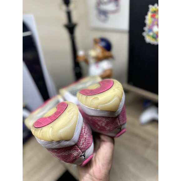 Nike Air Jordan Retro 11 Low Pink Snakeskin AH7860-106 Size 8.5 Women's/ 7 Mens - Picture 6 of 7